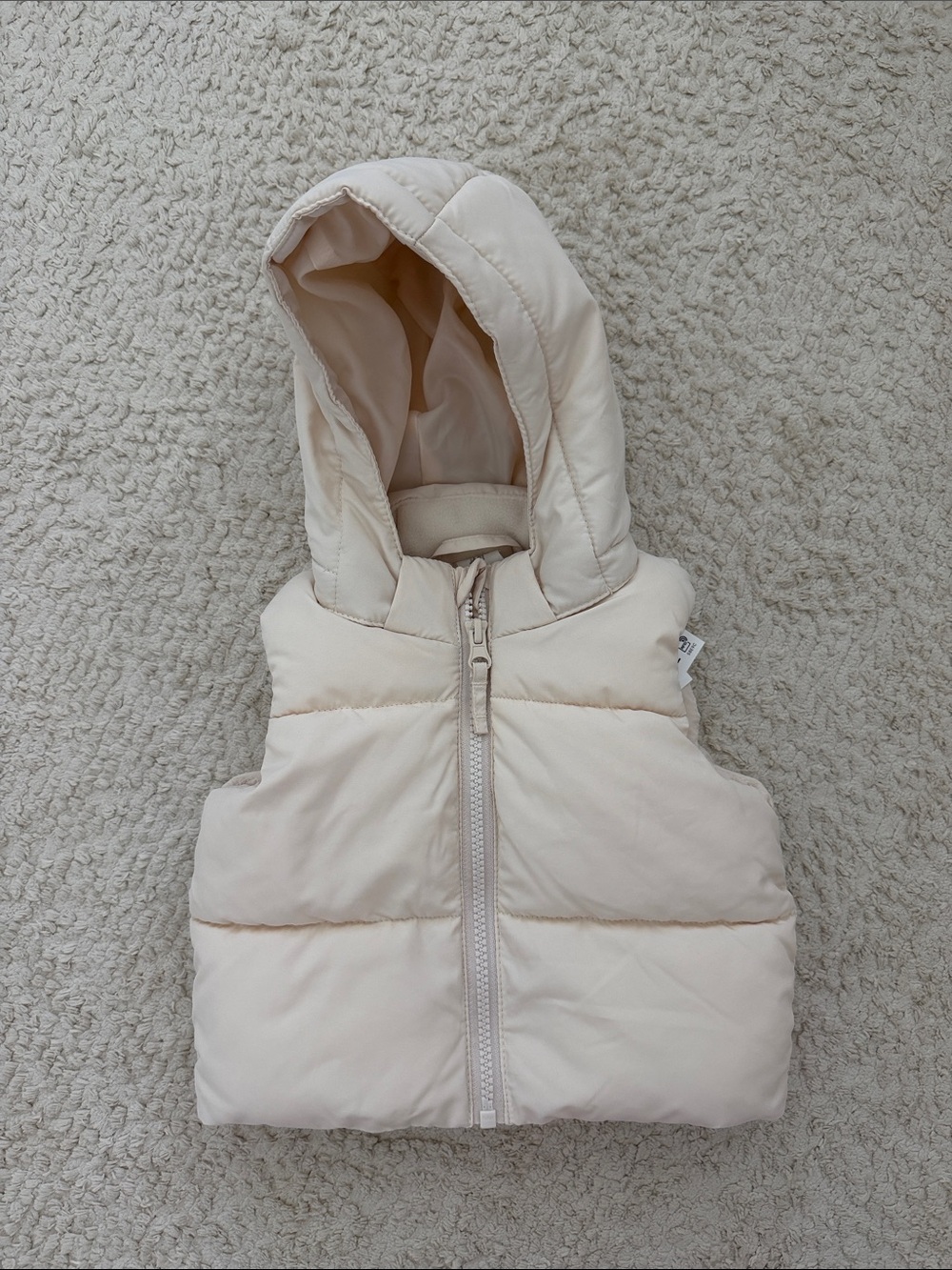 H&M baby girl puffer vest 4-6m